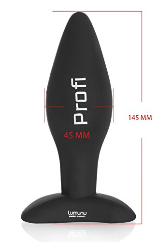 Deluxe Silikon Butt Plug Profi (XL, Ø 45 mm)