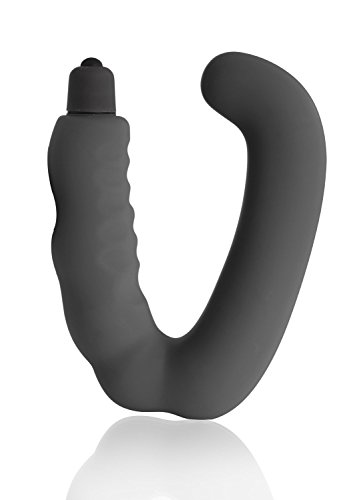 Deluxe Silikon Prostata Stimulator, Perineum Stimulator mit 10 Vibration