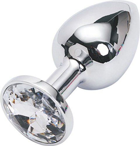 Anal Butt Plug mit transparent Kristall